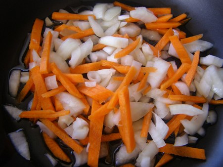 Лук и морковь