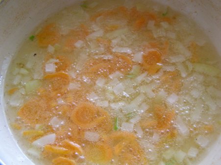 Овощи жарим с мукой